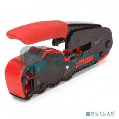 Пресс-клещи для RJ разъемов КВТ JT-04