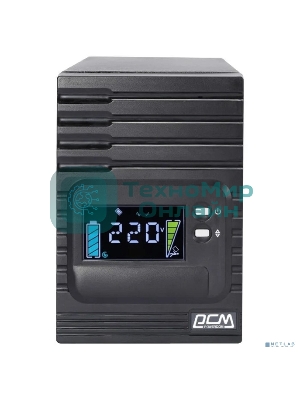 Источник бесперебойного питания Powercom Smart King Pro+ SPT-1500-II LCD 1200Вт 1500ВА черный