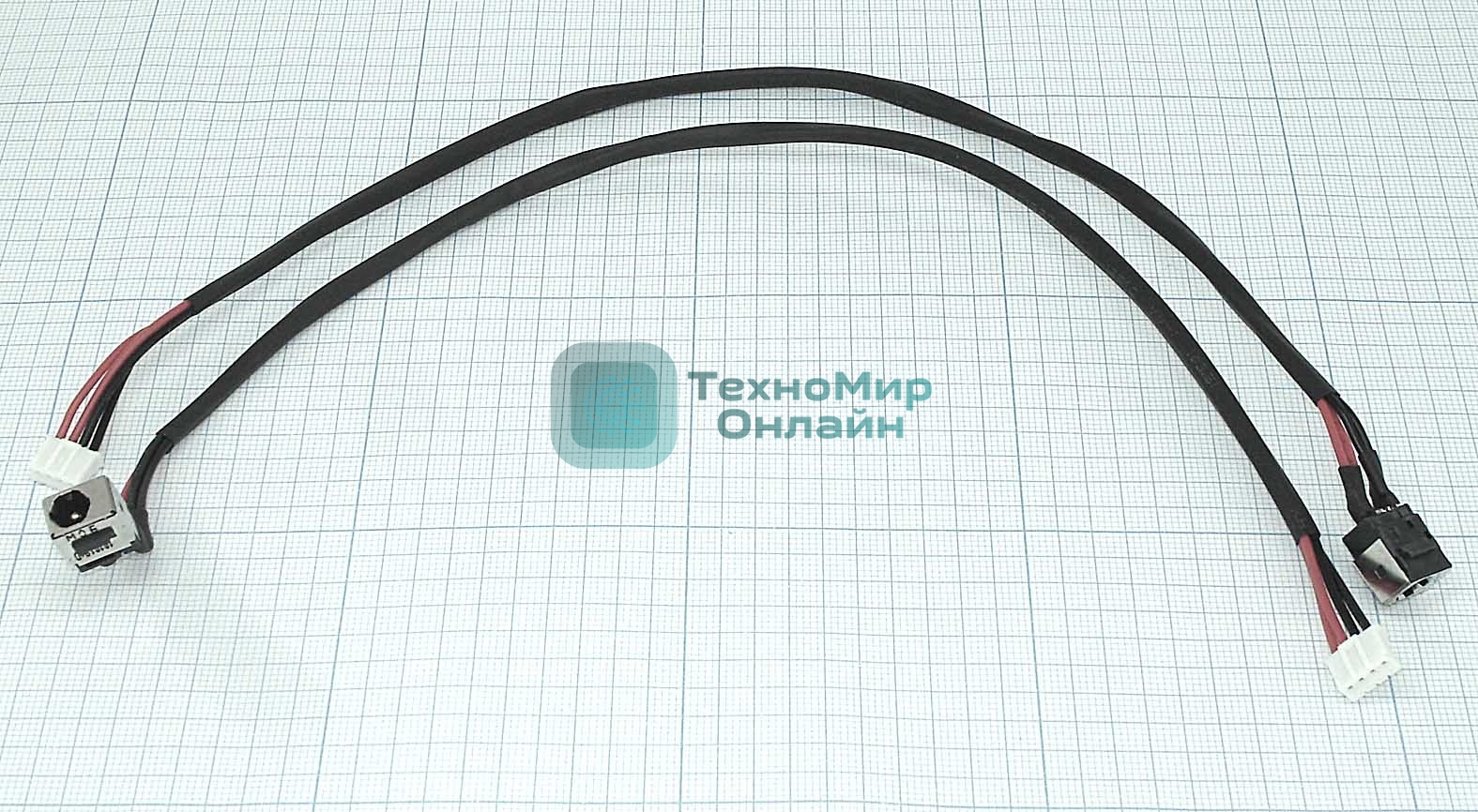 Разъем для ноутбука HY-HP022 HP Compaq Presario C300 C500 V5000 с кабелем