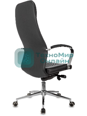 Кресло Бюрократ CH-610SL-Lux черный, экокожа