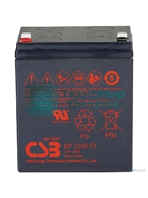 Батарея для ИБП CSB GP 1245 F2 (12V16W) 12В
