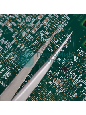 Пинцет прямой Rexant 160 мм (блистер)