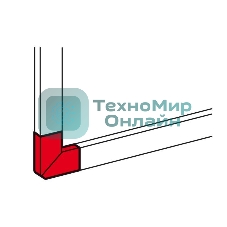 Угол плоский 105х50 Legrand