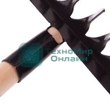 Грабли Сибртех 14-зубые, 350 мм, с черенком, витые