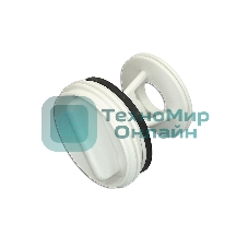 Фильтр (заглушка) сливного насоса (помпы) для стиральной машины Siemens, Neff, Bosch WS006