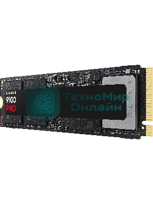 Накопитель SSD 1Tb Samsung 9100 PRO, M.2, PCI-E 5.0 x4, TLC 3D NAND [R/W - 14800/13400 Mb/s]