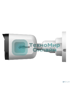 Камера видеонаблюдения аналоговая Dahua DH-HAC-B1A21P-U-IL-0280B 2.8-2.8мм цв.