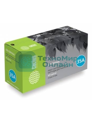 Картридж лазерный Cactus CS-CB435AS черный (1500 стр.) для HP Laser Jet P1005/P1006