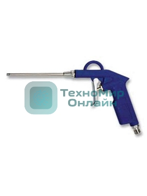Пистолет продувочный Matrix с удлиненным соплом, пневматический, 135 мм