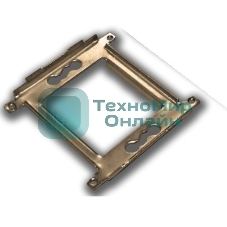 Суппорт Lanmaster LAN-MF45X45 1xMosaic металлический упак:1шт