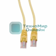 Патч-корд FTP Cablexpert cat.6, 5м, литой, многожильный, желтый