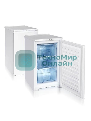 Морозильная камера Бирюса Б-112 белый, 80л, 3 ящика