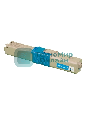 Картридж Sakura 46508735 для OKI C332/MC363, голубой, 3 000 к.