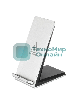 Сетевое зарядное устройство ACD-W102S-F1S 10Вт, беспроводная Qi, 2-катушки с QC, 5В/2А ~ 9В/1,8А RTL