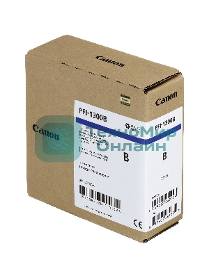 Картридж струйный Canon PFI-1300 голубой