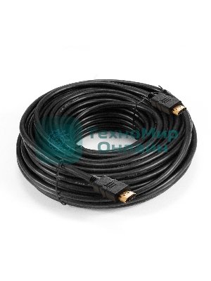 Кабель HDMI ExeGate EX-CC-HDMI-30.0 (19M/19M, 30м, v1.4b, позолоченные контакты)