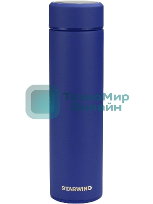Термос Starwind 22-500/1 0.45 л, синий, картонная коробка