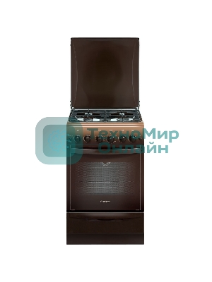 Плита газовая Gefest 5100-02 0001 коричневый, конфорок 4 газовых, духовка 52 л, 50 см x 85 см x 58.5 см