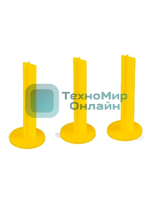 Маяки реперные для наливных полов Сибртех 20шт. с клеевым слоем