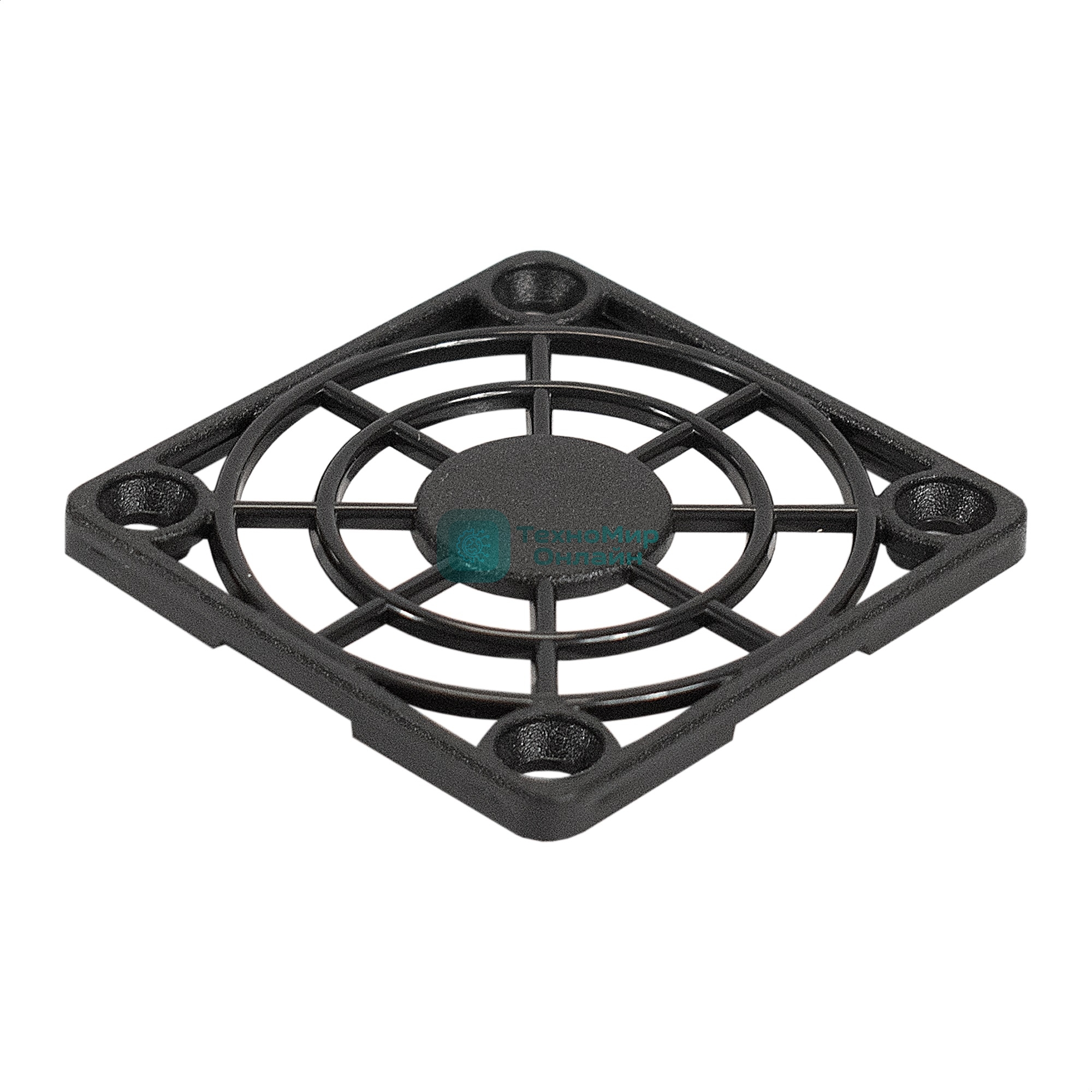 Решетка для вентилятора 50х50 ExeGate EG-050PSB (50х50 мм, пластиковая, квадратная, черная)