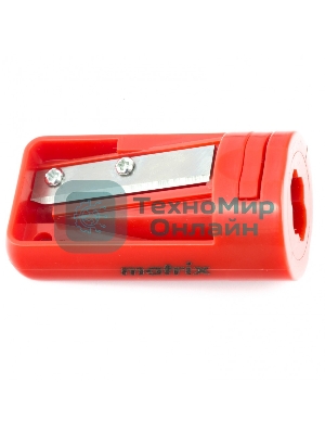 Набор карандашей Matrix малярных прямоугольных с точилкой в тубе, 175 мм 10 шт