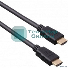 Кабель Exegate EX191098RUS HDMI (19M -19M) 1м Exegate, v1.4b, позолоченные контакты