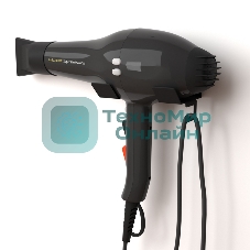 Держатель Rexant для хранения фена с креплением для сетевого кабеля, черный