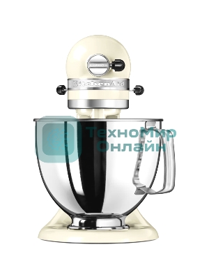 Настольный миксер с откидным блоком KitchenAid 5KSM125EMH Artisan 4.8 л, кремовый