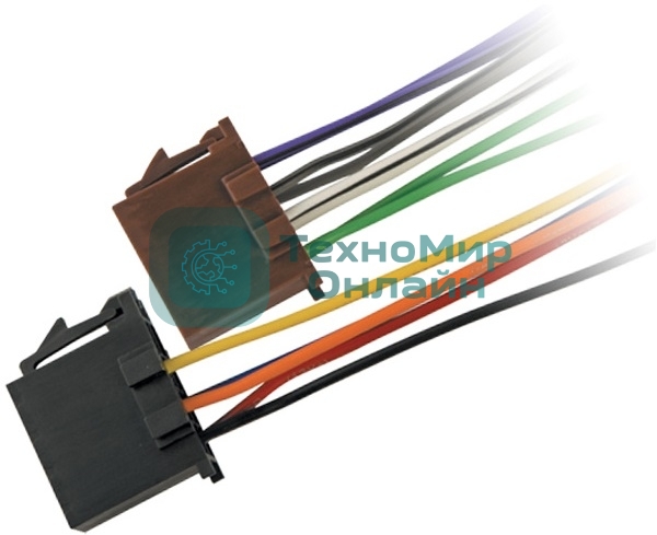 Адаптер ISO Kicx ISO-002A черный/коричневый