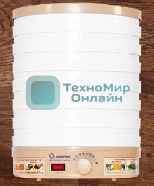 Сушилка для овощей Ротор Мастерица ЭСБ-15/25-450, 7 поддонов, 25 л, вентилятор, круглая