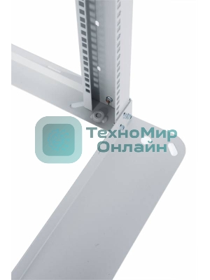 Стойка двухрамная ЦМО СТК-С-45.2.1000 45U 560ммX1280мм направл.закл.гайки 480кг серый