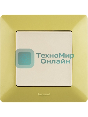 Механизм выключателя 1-кл. СП Valena Life 10А IP20 250 В 10АХ с лицевой панелью; безвинтовые зажимы сл. кость Legrand 752501