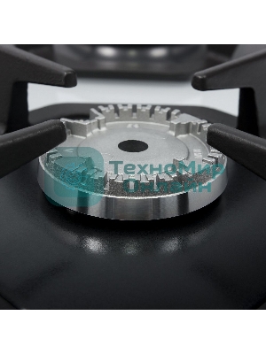 Газовая варочная панель Maunfeld EGHG.32.2CW/G, 2 конфорки, закаленное стекло, белый