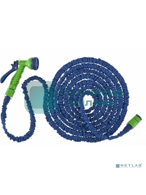 Набор Сибртех поливочный, растягивающийся шланг 15м, 7-реж пистолет, соед., адаптер