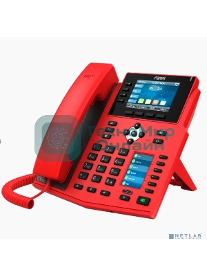 Телефон IP Fanvil X5U-R красный