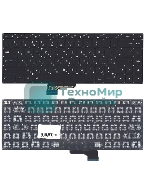 Клавиатура для ноутбука Xiaomi Mi Pro 15.6 черная без подсветки