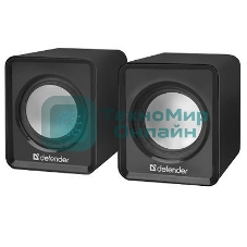 Акустическая система 2.0 Defender #1 SPK 22 черный, 5 Вт, питание от USB