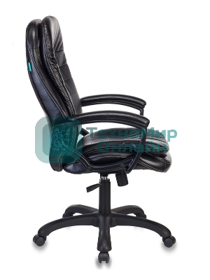 Кресло Бюрократ T-9950LT/BLACK черный, экокожа