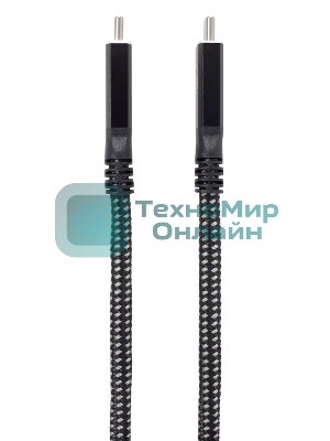 Кабель USB4 TypeCM/CM 8K@30Hz, 40Gbps, PD 240W, медь Telecom 2м TUS840-2M