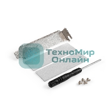 Переходник ExeGate EXE-597E4 (4 x M.2 M key -> PCI-E x16 v3.0, для установки четырех SSD M.2 2230/2242/2260/2280/22110 M key NGFF в слот PCI-E, материнская плата должна быть c функции Bifurcation PCI-E)