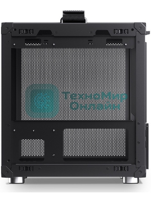 Компьютерный корпус JONSBO Computer Case C6Handle black hang-in version черный, Mini-Tower, материнская плата mATX, без БП, прозрачная боковая панель
