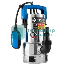 Насос ЗУБР НПГ-Т3-750-С профессионал т3 погружной дренажный для грязной воды d частиц до 35мм 750В