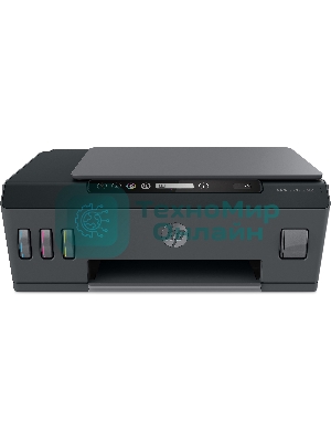 МФУ струйное HP Smart Tank 500 (4SR29A), A4, цветной, печ. до 22 стр/мин. (ч/б) до 16 стр/мин. (цвет), скан. до 8 стр/мин. (ч/б) 4 стр/мин. (цвет), 1200x1200dpi, USB