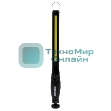 Фонарь автомобильный Rexant (индикатор зарядки, USB кабель в комплекте, регулятор яркости, поворотный корпус шарнир, встроенный аккумулятор)