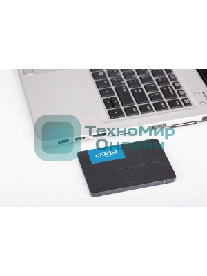 Накопитель SSD Crucial BX500, 1Tb, SATA III, 2.5