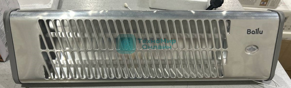 (Из ремонта, рабочий, гарантия 7 дней) Обогреватель инфракрасный Ballu BIH-LW-1.2 серебристый, кварцевый, 1200 Вт, 20 м2