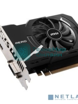 Видеокарта MSI PCIE16 GT1030 2GB GDDR4 GT 1030 AERO ITX 2GD4 OC