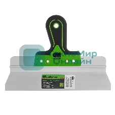 Шпатель фасадный Сибртех нержавеющая сталь 420S45, 300 мм, двухкомпонентная рукоятка