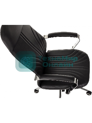 Кресло Бюрократ CH-610SL-Lux черный, экокожа