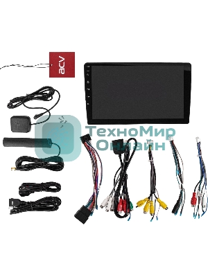 Автомагнитола ACV AD-9007, 2 DIN, 9
